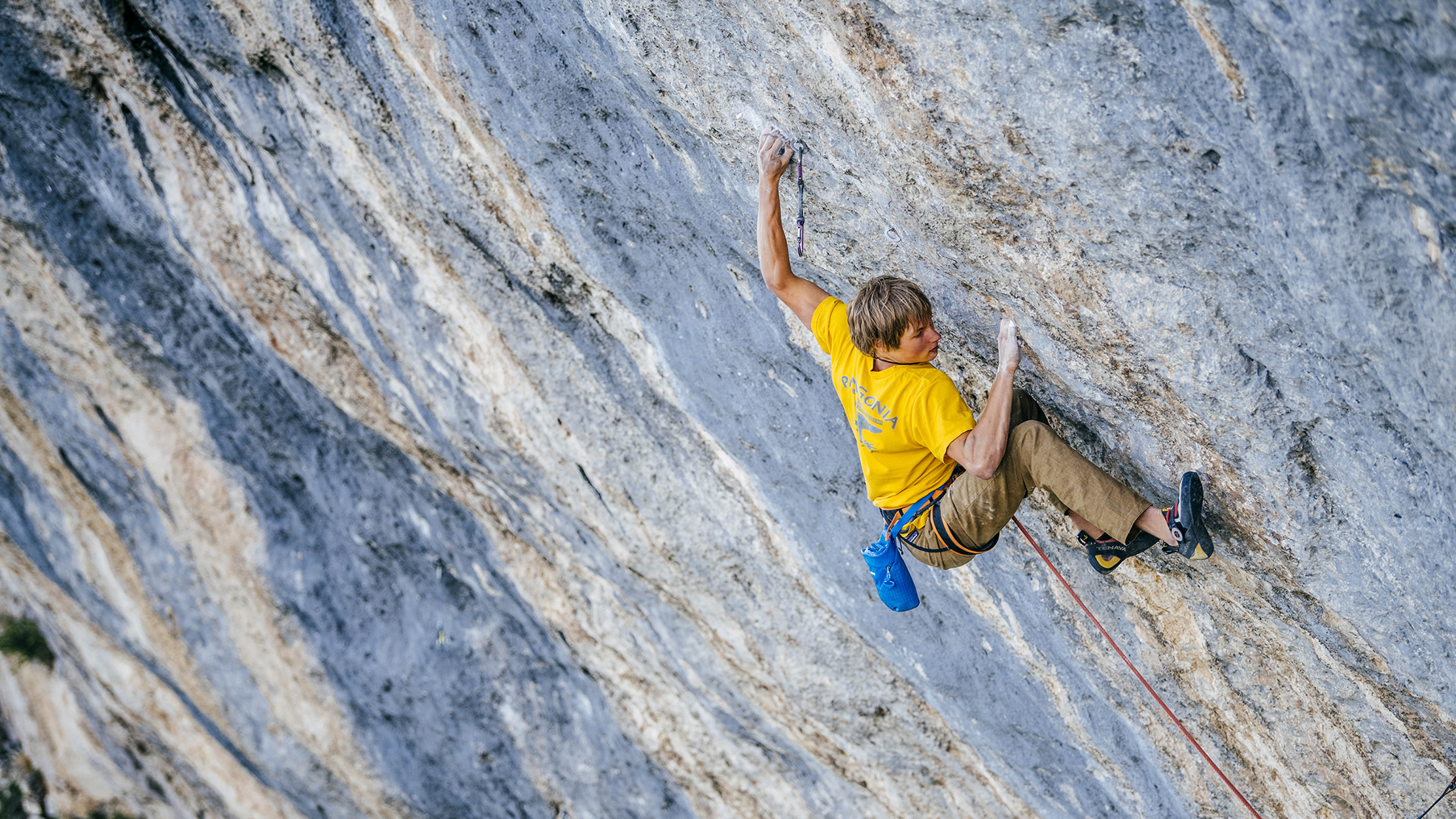 Alex Megos - Bibliographie 9b+ - Céüse, France