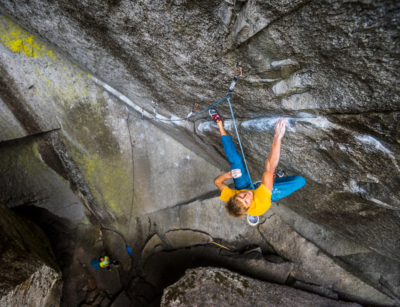 Alex Megos - Dreamcacher 5.14d - Rocky Mountain National Park, Canada