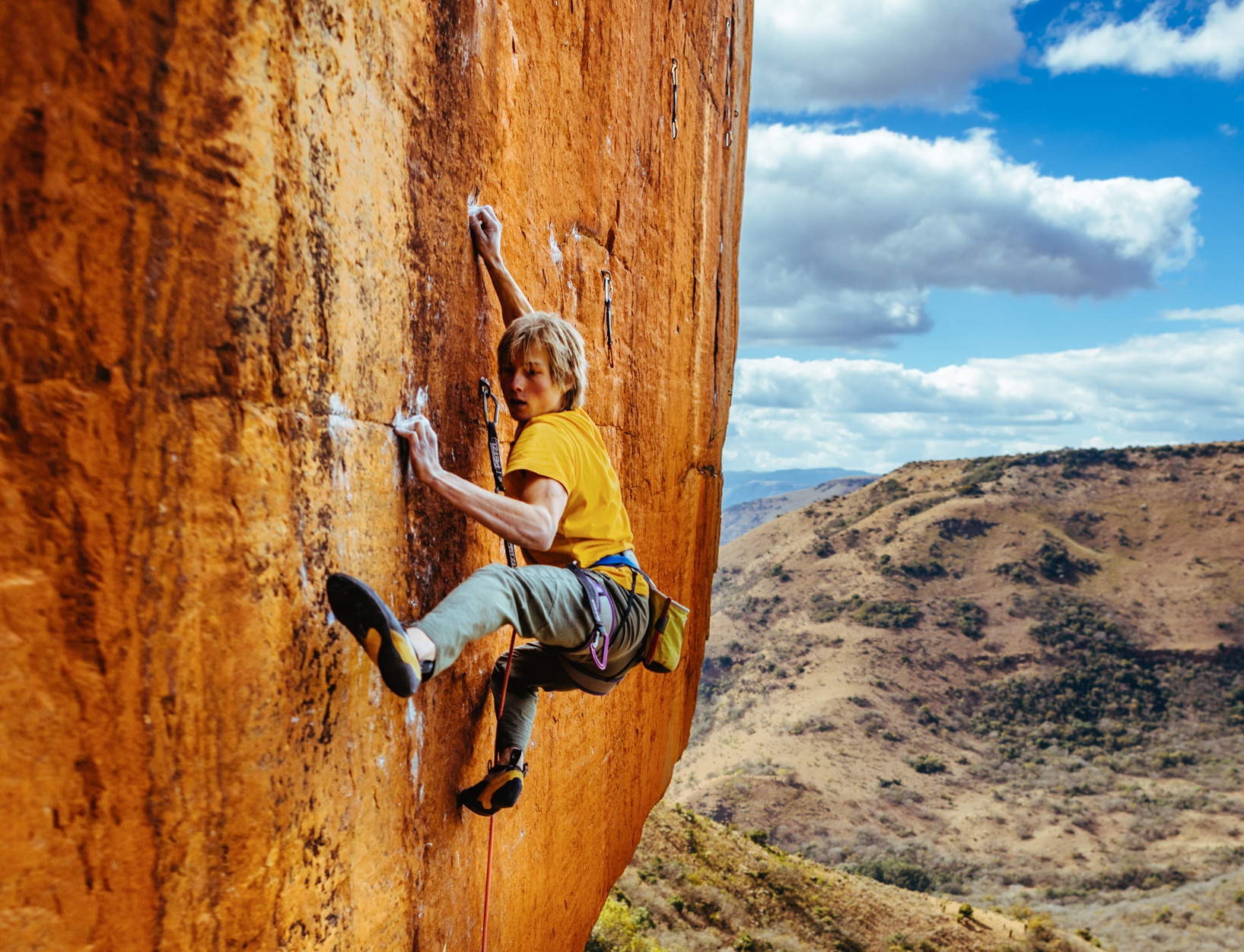 Alex Megos - Rolihlahla 32 / 5.13d - Rocky Waterval Boven, South Africa