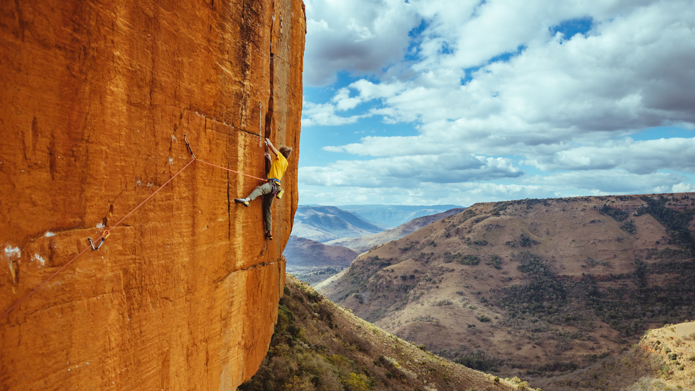 Alex Megos - Rolihlahla 32 / 5.13d - Rocky Waterval Boven, South Africa